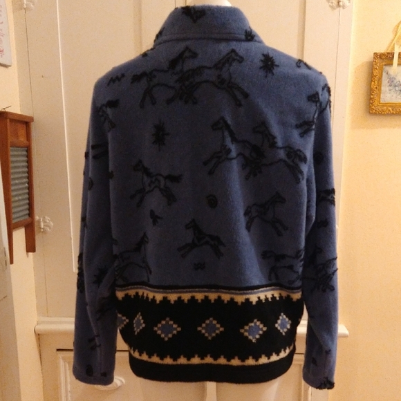 Blue and Black Lightweight Jackets & Coats - Picture 3 of 9